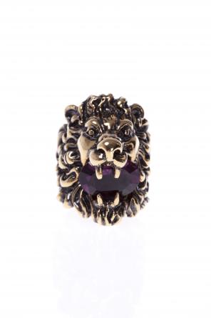 Lion's head-shaped ring, zdjęcie 1 Lion's head-shaped ring od Gucci